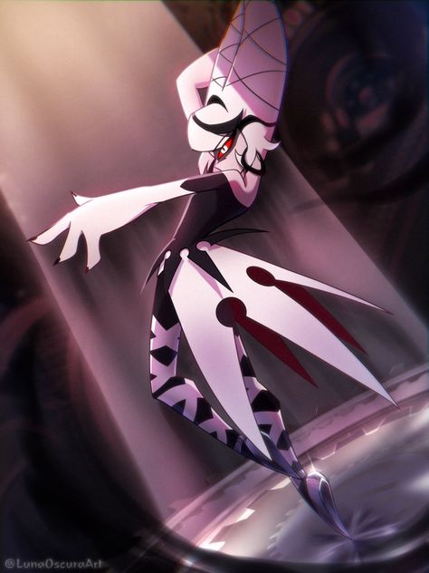 Carmilla Carmine, H Hotel, Alastor Hazbin Hotel, Harbin, Vivziepop Hazbin Hotel, Fete Anime, Hotel Art, Helluva Boss, A Cartoon