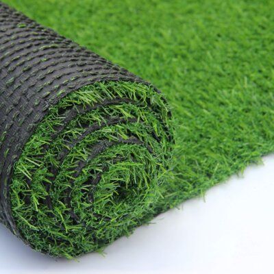 REALISTIC ARTIFICIAL GRASS:Height about 0.8inch in length, high-density artificial grass,soft and lush and the thatch looks & feels like real natural grass.Providing you with Year round Green and turf enjoyment, perfect for all indoor and outdoor projects. Size: 157.44'' H x 78.72'' W x 0.8'' D Fake Grass Carpet, Artificial Grass Rug, Best Artificial Grass, Artificial Grass Carpet, Grass Rug, Lawn Landscape, Artificial Grass Installation, Landscape Outdoor, Grass Carpet