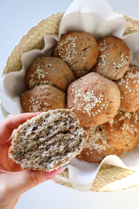 Buckwheat Buns, Buckwheat Rolls, Buckwheat Wraps, Buckwheat Flour Recipes, Gluten Free Rolls, Buckwheat Bread, Buckwheat Recipes, Homemade Buns, Homemade Rolls