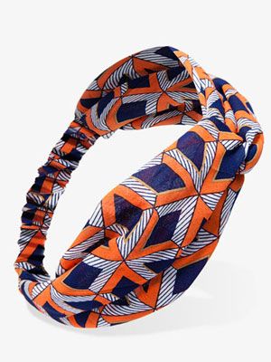 Bold print headband. Want it. African Hair Accessories, African Fabric Accessories, Boho Hair Wrap, African Hair Wrap, African Bag, African Crafts, African Accessories, African Dresses For Kids, African Hair