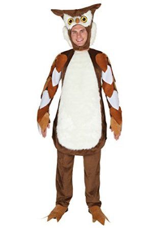 Owl Fursona, Owl Pun, Owl Costume, Owl Head, Velour Pants, Funny Birds, Diy Valentines Gifts, Mens Costumes, Cool Costumes