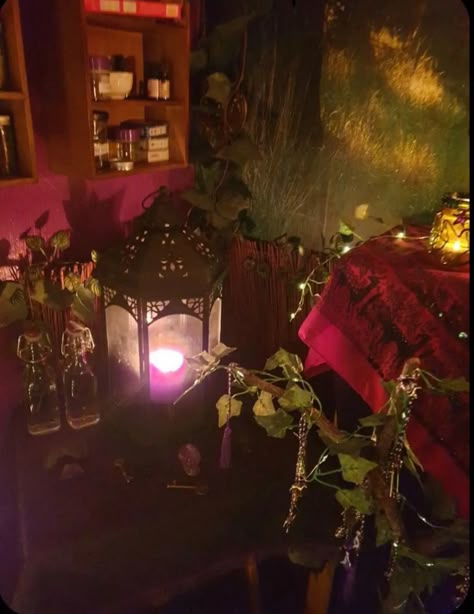 Witchy House Decor, Whimsigoth Room, Witchy Room, Whimsical Goth, Cosy Room, House Vibes, Moon Decor, House Inside, Dreamy Room