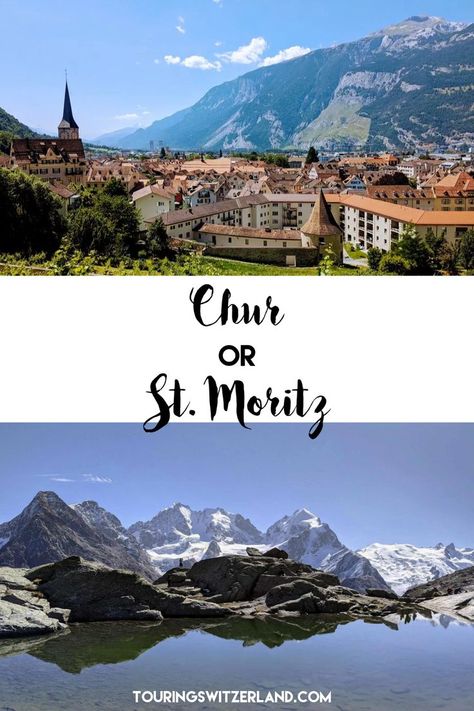 Chur and St. Moritz are two of the most popular choices to stay in Graubünden. Each place has its advantages and characteristics, so it'd be good to know which one's right for you. If you're not sure which one to choose, then this guide is for you: https://www.touringswitzerland.com/chur-or-st-moritz-which-is-better/ Chur Switzerland, Switzerland Tour, Chur, St Moritz, Switzerland Travel, Which Is Better, Good To Know, Next Holiday, Switzerland