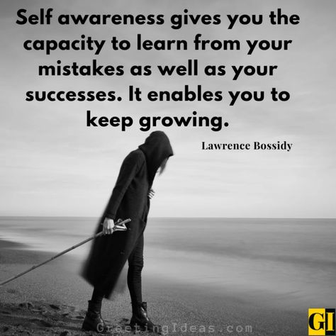 Quotes On Self Awareness, Awareness Quotes Spiritual, Self Awareness Quotes, Greeting Ideas, Awareness Quotes, Identity Development, Stephen Covey, Learn From Your Mistakes, Famous Personalities