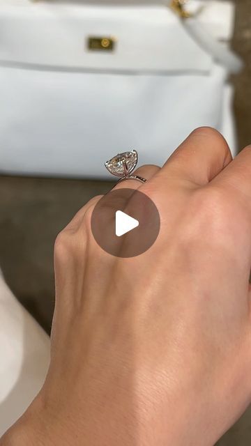 EAST WEST GEM CO. // on Instagram: "This might just be the ideal size and ratio for a cushion cut 💎 This 5.7 carat crushed ice hybrid cushion with a 1.33 ratio looks absolutely stunning set on our standard Harper 1.5mm solitaire band customized with an invisible halo for that extra touch of glam ✨
-—————————
#EASTWESTHARPER
- 5.7 carat center (1.33 ratio) 
- 12x9mm crushed ice hybrid cushion, modern white moissanite set in a 14k white gold setting 
- 1.5mm solitaire band with an invisible halo 
- $3,050 (as shown)
💵 Or as low as $91.46 a month with Bread Pay*
🤚🏻 Shown on a size 4.5 finger" East West Gem Co, Solitaire Bands, 5 Fingers, Halo 3, Elongated Cushion, Crushed Ice, East West, Cushion Cut, A Month