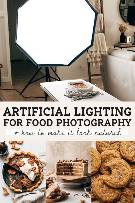 Artificial Lighting for Food Photography | Butternut Bakery Artificial Light Food Photography, Lighting For Food Photography, Food Photography Settings, Backdrops For Food Photography, Food Lighting Setup, Food Shots Ideas, Home Bakery Photography, Simple Food Photography Ideas, Food Photography Set Up