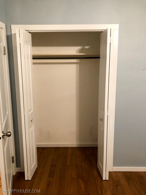 Replacing our Reach-in Closet with an Ikea Pax Closet System | The Happy Housie