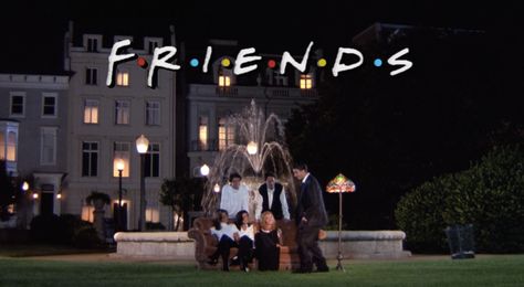 The Fountain In 'Friends' Opening Credits Scene Has Been Playing You For A Fool — PHOTOS Friends Season 6, Friends Season 8, Friends Season 7, Friends Season 3, Friends Season 10, Friends Scenes, Tiffany Lamp, Friends Poster, Ross Geller