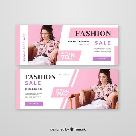 Spring sale banner collection Free Vecto... | Free Vector #Freepik #freevector #banner #business #sale #templates Spring Sale Banner, Tiny Woman, Fashion Banner, Retail Concepts, Marketing Concept, Blog Template, Sale Banner, Spring Sale, Baby Store