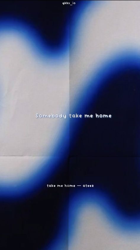 Ateez Aesthetic Lyrics, Ateez Take Me Home Wallpaper, Ateez Blue Wallpaper, Ateez Take Me Home, Ateez Lyrics Wallpaper Aesthetic, Blue Kpop Wallpaper, Ateez Poster, Ateez Lockscreen, Iphone Light