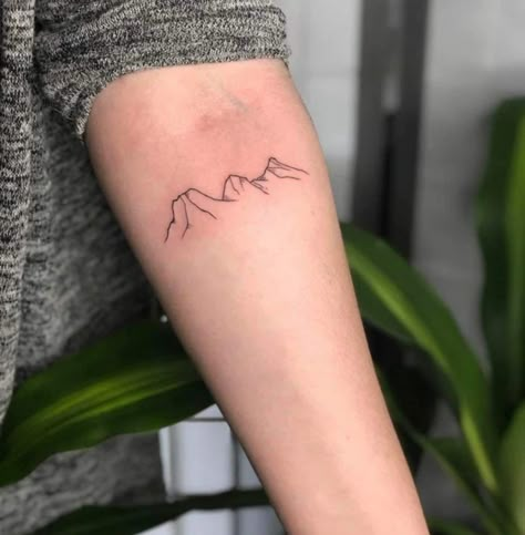 Three Sister Mountains, Three Sisters Tattoo Mountain, 3 Sister Mountain Tattoo, Three Sisters Mountain Tattoo Alberta Canada, Banff Mountain Tattoo, Three Sister Mountain Tattoo, 3 Sisters Mountain Tattoo, Banff Tattoo Ideas, Tattoos For Three Sisters