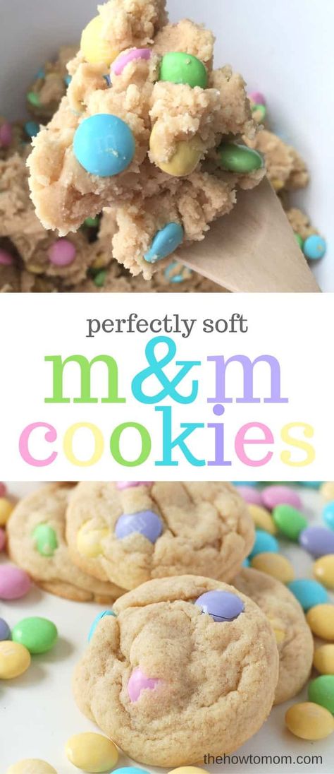 Mom Cookies, Mm Cookies, Easter Cookie Recipes, Easter Appetizers, Desserts Ideas, Healthy Easter, Easter Snacks, Cookies Soft, Easter Sweets