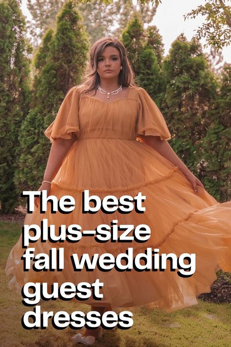 Trendy plus-size wedding guest dresses for fall weddings Fall Wedding Guest Dress October Outdoor Plus Size, Colorado Wedding Guest Outfit, Midsize Fall Wedding Guest Dress, Fall Wedding Guest Outfit September, Fall Wedding Guest Dress Midsize, Fall Wedding Guest Dress October Semi Formal, Fall Wedding Guest Dress Plus Size, Wedding Guest Dress Fall October, Outdoor Fall Wedding Guest Outfit