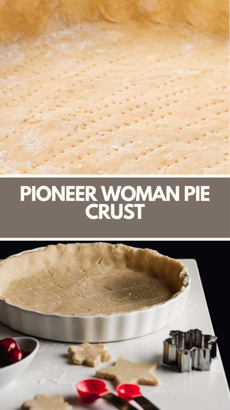 Pioneer Woman Pie Crust recipe is made with Crisco, all-purpose flour, egg, cold water, white vinegar, and salt It takes 30 minutes to prepare this pie crust and serves 8. Egg And Vinegar Pie Crust, Freezer Pie Crust, Pie Crust With Egg And Vinegar, Vinegar Pie Crust, Pioneer Woman Pie Crust Recipe, Paula Deen Pie Crust Recipe, Pie Crust In Food Processor, Pie Crust Recipe Crisco, Pie Crust Recipe With Vinegar