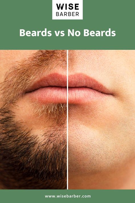 Beard Vs No Beard, Beard Before And After, Beard Or No Beard, No Beard, Grow A Beard, Diy Beard, Haircut Tip, Half Shaved, Cool Gadgets For Men