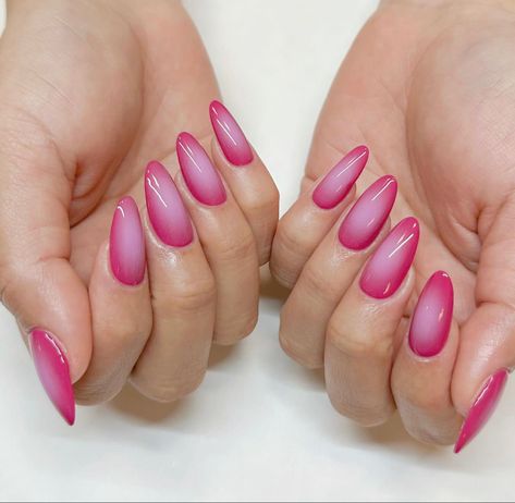 May Nails, Airbrush Nails, Cute Spring Nails, Blush Nails, Pink Nail, Stick On Nails, Dream Nails, Funky Nails, Pretty Acrylic Nails