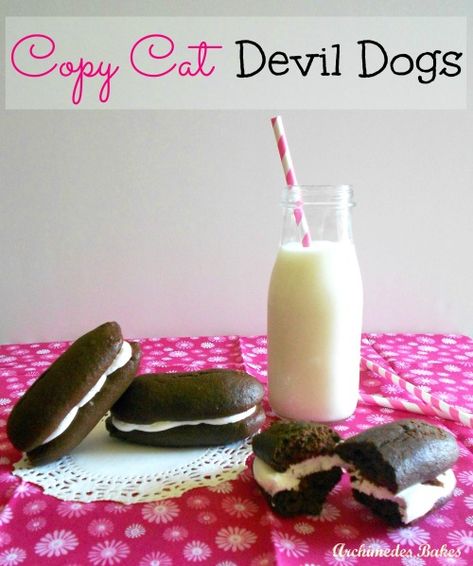 Copycat Devil Dogs | Archimedes Bakes Devil Dogs Recipe, Devil Dogs, New York Food, School Treats, Family Circle, Recipe Binder, Dog Cake, Holiday Candy, Dog Recipes