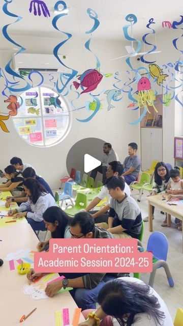 Little Unicorn's International on Instagram: "At Little Unicorn's, we commenced the new Academic Session with our Orientation Program, where both new and current parents were acquainted with our loving teachers of the upcoming academic term.   Our educators elucidated the school's philosophy, pedagogy, and various policies, fostering a deeper understanding among the parents.   Engaging activities were curated, facilitating a profound insight into each child. It was a lively and enriching session that inaugurated the early journey of our little ones into the new academic chapter. 📚🌟   #LittleUnicorns #OrientationProgram #earlychildhoodeducation" Preschool Orientation Activities, Orientation Preschool, Preschool Orientation, Parent Orientation, Orientation Day, Parenting Activities, Teacher Activities, School Interior, Program Ideas