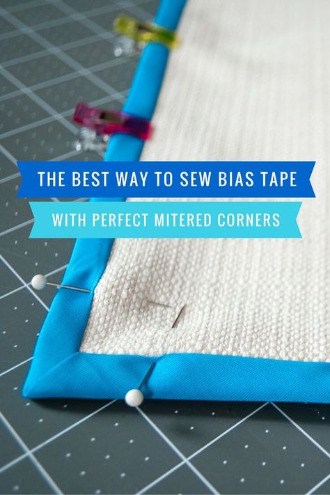 Sewing Bias Tape, Projek Menjahit, Sewing 101, Sew Ins, Beginner Sewing Projects Easy, Quilt Binding, Techniques Couture, Leftover Fabric, Quilting Tips