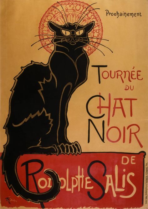 Vintage Parisian Posters | Art History Stories | DailyArt Magazine Art Geek, Bd Art, Mc Escher, Montmartre Paris, Van Gogh Museum, Postcard Art, Street Graffiti, A Black Cat, Piet Mondrian