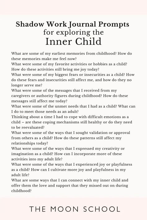 Shadow Work Toxic Parents, Easy Shadow Work Prompts, Christian Shadow Work, Shadow Work Journal Prompts Parents, Childhood Shadow Work Prompts, Shadow Work Prompts For Beginners, Shadow Work Questions For Beginners, Shadow Work Exercises, Shadow Work Journal Prompts Beginners