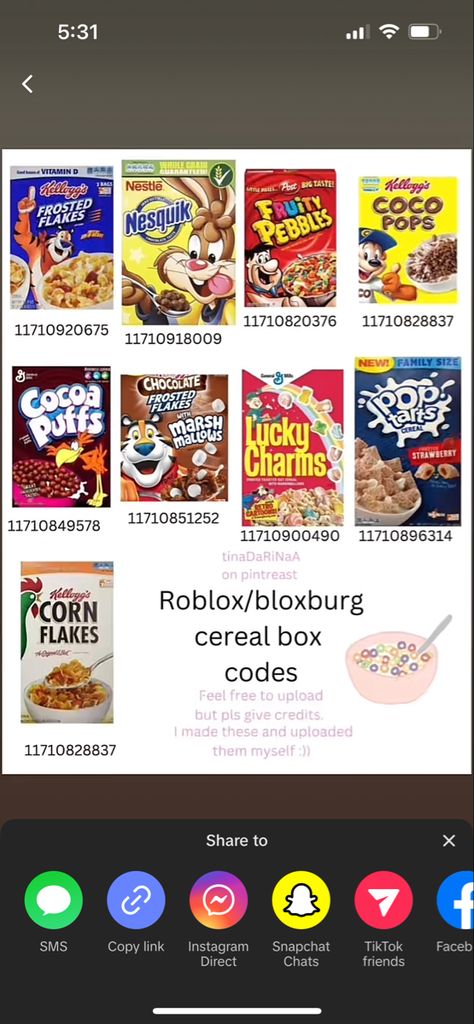 Chips Codes Bloxburg, Bloxburg Grocery Decal Codes, Small Grocery Store Bloxburg, Bloxburg Food Codes Cereal, Seven Eleven Decals Bloxburg, Grocery Store In Bloxburg, Cereal Box Decal Bloxburg, Bloxburg Chips Decals Codes, Roblox Grocery Store Decal