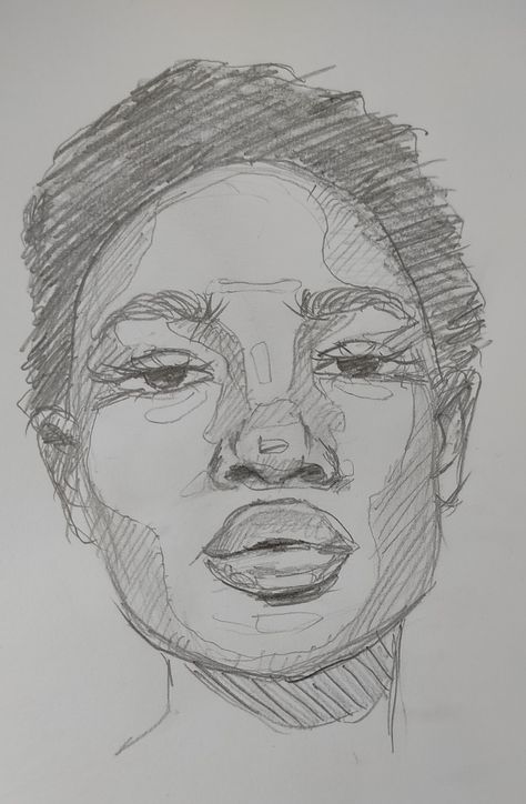 sketch, drawing, woman, model face, rough sketch Womans Face Sketch, Human Drawing Sketches Faces, Womens Face Sketch, How I Sketch Faces, Anatomy Sketches Face, Stretched Face Drawing, Quick Face Sketch, Woman Face Sketch Simple, Easy Face Sketch Simple