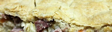 Corned Beef Pie, Beef Pot Pie, Boil Carrots, Beef Pot Pies, Carrots And Potatoes, Savory Tart, Corned Beef, March Madness, Pot Pie