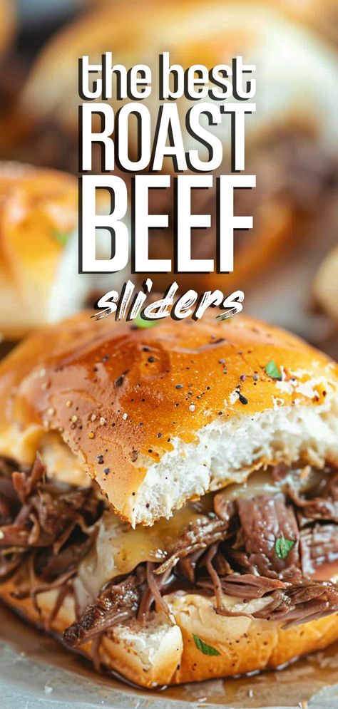 Roast Beef Sliders [25 Minutes] – Chasety Roast Beef Hot Shots, Mini Roast Beef Sliders, Pot Roast Sliders Hawaiian Rolls, Roast Beef Panini Recipes, Roast Beef Recipes Sandwiches, Roastbeef Sliders Au Jus, Roast Beef Sliders With Au Jus, Recipes Using Roast Beef, Roast Beef Lunch Meat Recipes