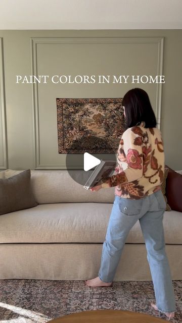 Megan Gieber on Instagram: "Current paint colors in my home ! 

Living room & Kitchen - French gray by farrow and ball 
Bathroom - Dead salmon by farrow and ball 
Lunas room - Sulking Room Pink farrow and ball 
Beaus room- Oval Room Blue farrow and ball 
Primary - Swiss Coffee Benjamin Moore ✨✨

Which is your favourite??" Farrow And Ball Living Room Neutral, Farrow And Ball Bedroom Colours, Jitney Farrow And Ball Living Room, Farrow Ball Living Room, Sulking Room Pink Farrow And Ball, French Gray Farrow And Ball, Pink Farrow And Ball, Dead Salmon Farrow And Ball, Farrow And Ball Bathroom