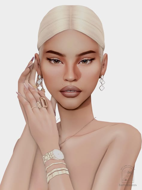 Ts4 Cc Jewelry Set, Sims 4 Necklace Collection, Sims 4 Jewelry Cc Set, Model Cc Sims 4, Sims 4 Van Cleef Cc, Sims 4 Accessories Cc Piercings, Sim4 Cc Accessories, Sims Cc 2023, Sims 4 Cc Bracelets Patreon