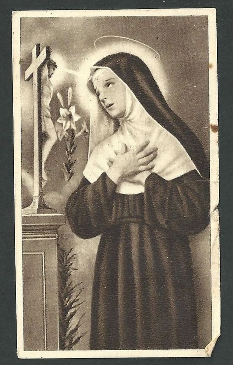 Prayer To St Rita, Roman Catholic Art, Catholic Lent, Saint Rita, St Rita Of Cascia, St. Rita, Catholic Beliefs, Santi Cattolici, Catholic Images