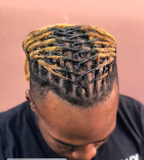 Halo Dread Styles, Locs Hairstyles With Shaved Sides, Men Loc Styles Long, Short Loc Styles Men, Short Locs Hairstyle, Mens Locs Hairstyles, Locs Shaved Sides, Master Cosmetologist, Wedding Locs