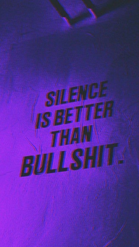 Silence Is Better, Mood Wallpaper, Quote Iphone, 90's Fashion, Wallpaper Iphone Quotes, Purple Wallpaper, Purple Aesthetic, Blue Wallpapers, Aesthetic Iphone Wallpaper