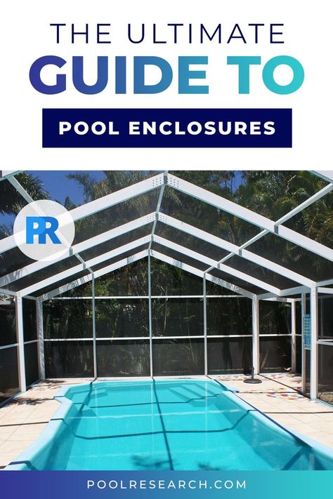 Glass Pool Enclosure, Pool Enclosures Screened, Covered Pool Ideas, Screened In Pool Ideas, Enclosed Pool Patio Ideas, Diy Pool Enclosure, Screen In Pool Ideas, Pool Enclosure Ideas, Screen Pool Patio Ideas