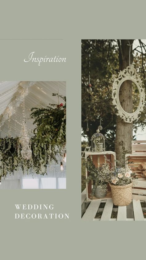 Green Minimalist Wedding Decoration Instagram Story - Templates by Canva Wedding Stories Instagram, Instagram Story Ideas Wedding, Wedding Instagram Story Ideas, Wedding Instagram Story Template, Green Minimalist Wedding, Event Planning Board, Story References, Creative Story Ideas, Comic Book Frames