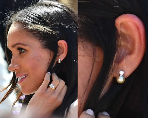 Meghan Markle Replica Earrings Meghan Markle White Pearl - Etsy Meghan Markle Jewelry, Bridal Earrings Studs, Freshwater Pearl Drop Earrings, Princess Kate Middleton, Sparkly Jewelry, Earrings Bridesmaid, Eco Friendly Jewelry, Moissanite Jewelry, Earrings Women