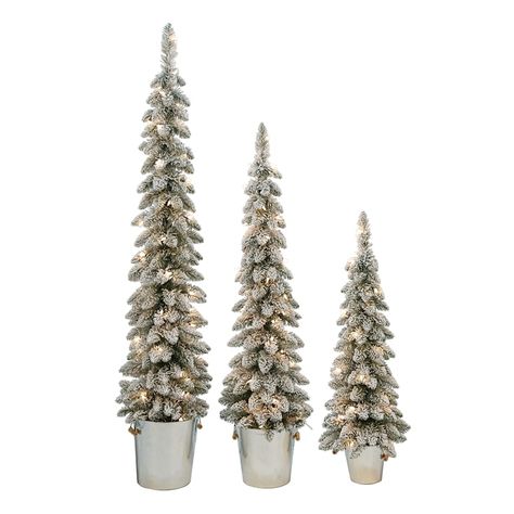 (A10) 3-Piece Pre-Lit Red Potted … curated on LTK Christmas Tree Ideas Diy, Fireplace Light, Potted Christmas Tree, Faux Christmas Tree, Dream Christmas, Potted Christmas Trees, Faux Christmas Trees, Slim Tree, Faux Christmas