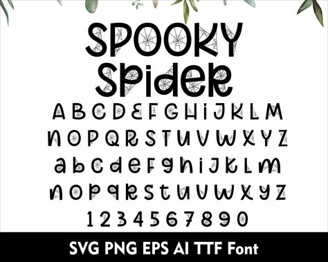 Add a festive touch with Happy Halloween Vector Art. Ideal for creating vibrant and spooky Halloween designs! 🎃🖼️#HalloweenFonts #SpookyTypefaces #CreepyCalligraphy #FrighteningFonts #TrickOrType Spider Web Font, Halloween Font Alphabet, Fall Alphabet Letters, Halloween Letters Alphabet, Spooky Fonts Alphabet, Spooky Fonts Alphabet Halloween, October Font, Spooky Lettering Halloween Fonts, Free Spooky Fonts