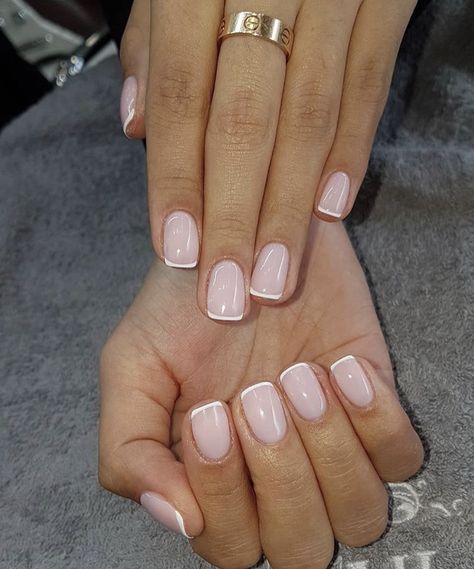 Bubble Bath French Manicure, Opi Bubble Bath, Nail Boutique, Gel French Manicure, 2024 Inspiration, Healthy Nails, Nails Inspo, Bubble Bath, French Manicure