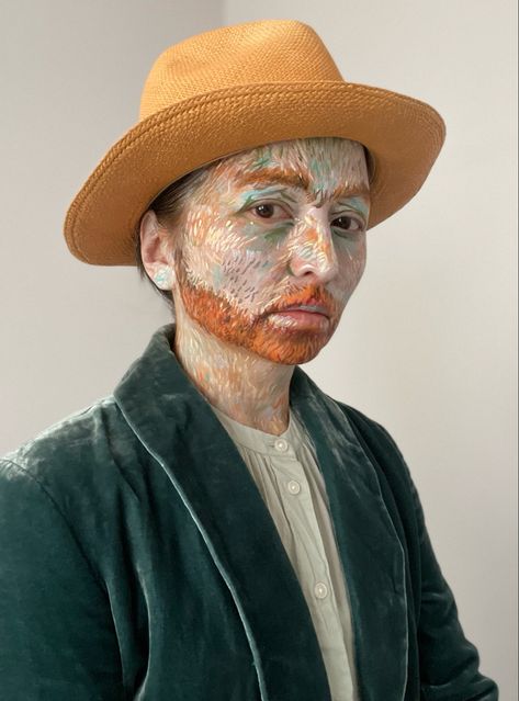 Halloween Artist Costume, Famous Artists Halloween Costumes, Famous Artist Halloween Costume, Art Inspired Costumes, Famous Artist Costume, Art History Halloween Costumes, Art Themed Costumes, Famous Painting Costume, Van Gogh Halloween Costume