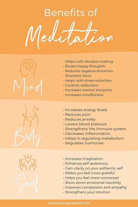 Meditation creates a separation between yourself and your thoughts which allows you to relate to your thoughts differently. Because of this, mediation can give you a sense of calm, peace, and balance even in the most stressful moments. Did that give you enough reasons to meditate? No? Well, lucky for you, I can write a 15 page Word doc on the benefits of meditation. But to keep you engaged, I’m narrowing it down to only 10 benefits of meditation for your mind, body and soul. Why Meditate, Meditation Questions, Meditation Meaning, Mental Discipline, Different Types Of Meditation, Meditation Methods, A Separation, Benefits Of Meditation, What Is Mindfulness