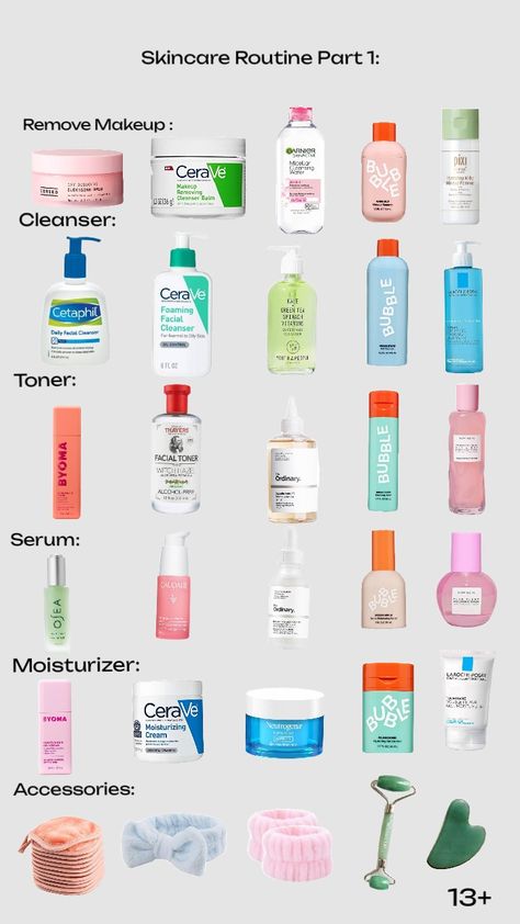 Credit if you wanna reshare 🤍 Skincare Part 1💐 Bubble Makeup, Simple Outfits For School, Health Skin Care, The Bubble, Facial Toner, Skin Health, Skincare Routine, Makeup Remover, Simple Outfits