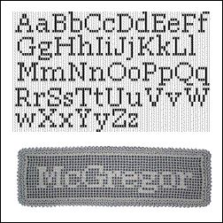 Crochet Filet Alphabet Patterns, Filet Crochet Alphabet Patterns Free, Crochet Name Doily Pattern Free, Filet Crochet Names, Filet Crochet Alphabet Letters Pattern Free, Easy Filet Crochet Patterns Free, Filet Crochet Letters Free Pattern, Filet Crochet Name Patterns Free, Crochet Filet Alphabet