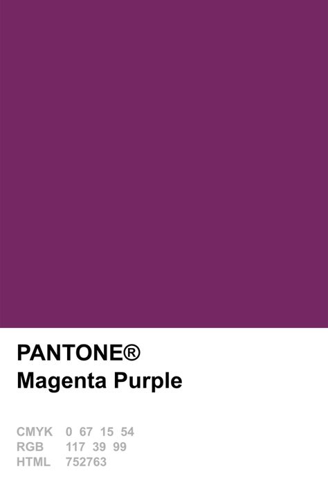 Pantone 2014 Magenta Purple Pantone Purple Shades, Painting Walls Colors, Pantone Purple, Purple Pantone, Magenta Pantone, Shades Of Magenta, Pantone Swatches, Journaling Paper, Muted Orange