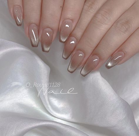 Minimal Nails Art, Hello Nails, Subtle Nails, Beauty Nails Design, Minimal Nails, Blush Nails, Casual Nails, Makijaż Smokey Eye, Cute Gel Nails