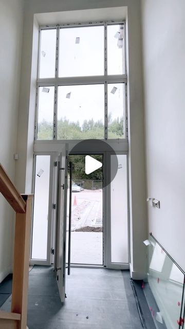 Holroyd Homes on Instagram: "This house type is unique to phase II and the main ‘wow’ feature is their full height glazed entrance into a breath taking double height hall. So much natural light!! 😍" Double Height House, Double Height Hall, Double Height Entrance Hall, Double Height Entrance, Double Height, House Extension, Take A Breath, House Extensions, Entrance Hall