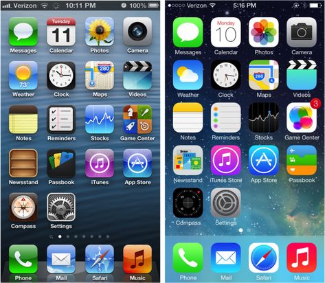 Iphone 6 Home Screen, Προϊόντα Apple, Ios 7 Design, Video Notes, Note Reminder, Cool Tech Gadgets Electronics, Camera Photos, Iphone Home Screen Layout, Themes App