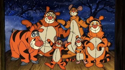 Tigger's "family" Tigger Movie, Tigger Disney, Animation Disney, 동화 삽화, Winnie The Pooh Pictures, Winnie The Pooh Friends, Film Disney, Art Disney, Old Disney