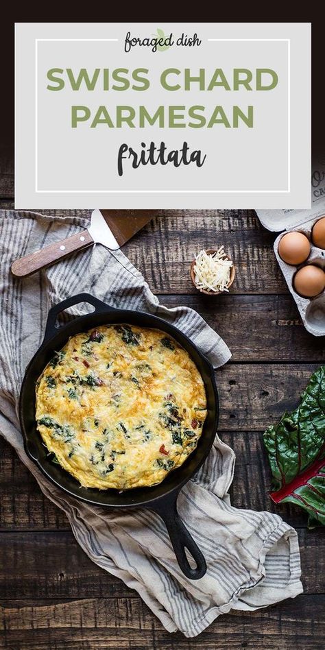 Swiss Chard Frittata, Chard Frittata, Swiss Chard Recipes, Chard Recipes, Frittata Recipe, Csa Recipes, Swiss Chard, Paleo Breakfast, Omelet